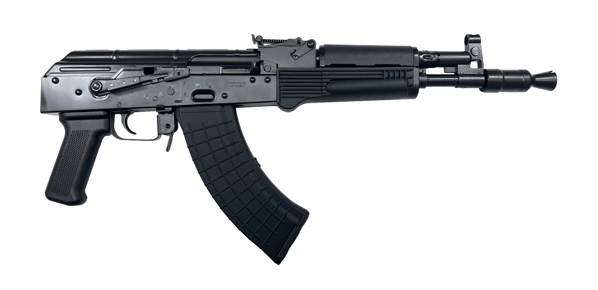 Pioneer Arms Forged Trunnion Hellpup AK-47 Pistol - Black | 7.62x39 11. ...