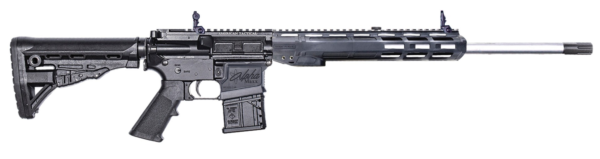 ATI ALPHA MAXX AR Shotgun - Black .410ga 18.5" Barrel 5rd Adjustable Stock-img-0