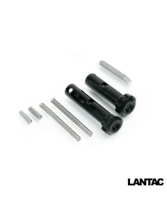 Lantac Ultimate Takedown Pin Set - Stainless Steel | Black