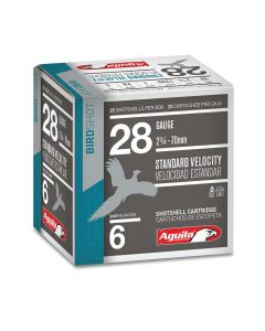 Box of 1CHB2836 Aguila Ammunition 28ga Birdshot 2.75 inch Shotgun Shells - #6 Shot | 1oz | 1200 fps