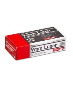 Aguila Ammunition 9mm Luger Handgun Ammo - 115 Grain | FMJ | 50rd Box