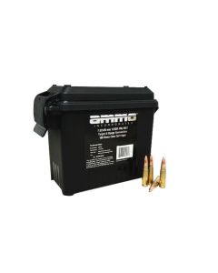 Ammo Inc Target and Range 7.62x39 Rifle Ammo - 123 Grain | FMJ | 180rd Can