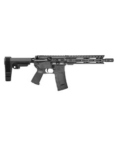 Diamondback Firearms Carbon DB-15 300 BLK Semi-Auto Pistol - Black | 10" Threaded Barrel | SBA3 Arm Brace |1x30rd Mag