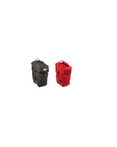 Elite First Aid Tactical Trauma Kit, red and black colors