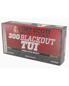 Fort Scott Munitions 300 Blackout Rifle Ammo - 150gr | 20rd Box