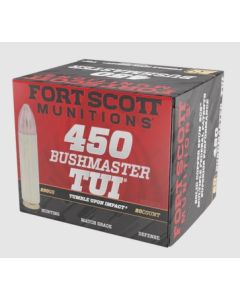 Fort Scott Munitions 450 Bushmaster Rifle Ammo - 250gr | 20rd Box