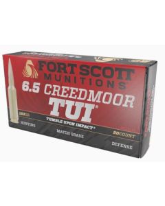 Fort Scott Munitions 6.5 Creedmoor Rifle Ammo - 123gr | 20rd Box