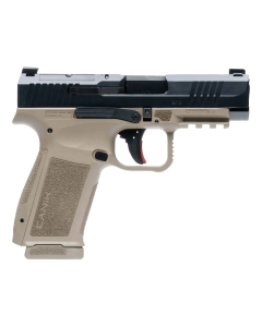 Canik METE MC9LS - 9mm | FDE| Black Slide | 17rd