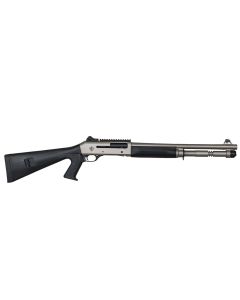 Military Armament Corp MAC 1014 Semi-Auto Shotgun - Nickel | 12ga | 18.5" Barrel | Synthetic Furniture