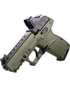 Kel-Tec P17 Pistol - OD Green | .22 LR | 3.8" Threaded Barrel | 16rd | Green Dot & Holster