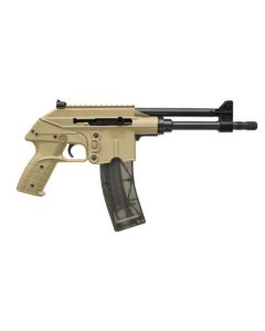 Kel-Tec PLR-22 Pistol - Tan | .22 LR | 10.2" Threaded Barrel | 26rd