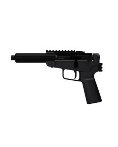 Dark Mountain Arms STOWAWAY Single-Shot Pistol - Black | 9mm | 5" Threaded Barrel | Optic Ready | Rear Picatinny Rail