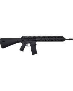 Wraithworks WARP-15 Polymer AR15 Rifle - Black | .223 Wylde | 16" 416-R Stainless Barrel | Integral Buttstock & Textured Pistol Grip | Trap Door Buttplate | Lightweight Rifle Only 5 lbs