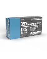 Aguila Ammunition .357 Magnum Handgun Ammo - 125 Grain | JHP