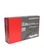 Aguila Ammunition .270 Win Rifle Ammo - 130 Grain | Soft Point