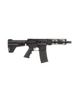 ATI MILSPORT Forged Aluminum AR Pistol - Black | 5.56NATO | 7.5" Barrel | 7" M-LOK Rail | Breach Brace