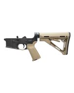 Bushmaster M4 Forged Complete AR15 Lower Receiver - FDE | MOE Furniture