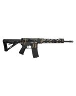 Diamondback DB15 AR Rifle - Tiger Stripe Camo | 5.56NATO | 16" Barrel | 12" M-LOK Rail | A2 Flash Hider