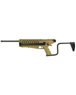 Kel-Tec R50 Rifle - Tan | 5.7x28 | 16" Threaded Barrel | 50rd | Side Folding Stock