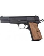 MAC Inglis P-35 Hi-Power Pistol - Black | 9mm | 4.7" Barrel | 15rd | Wood Grips