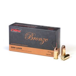 PMC Bronze 9mm Luger Handgun Ammo - 115 Grain | JHP | 2nd Amendment ...