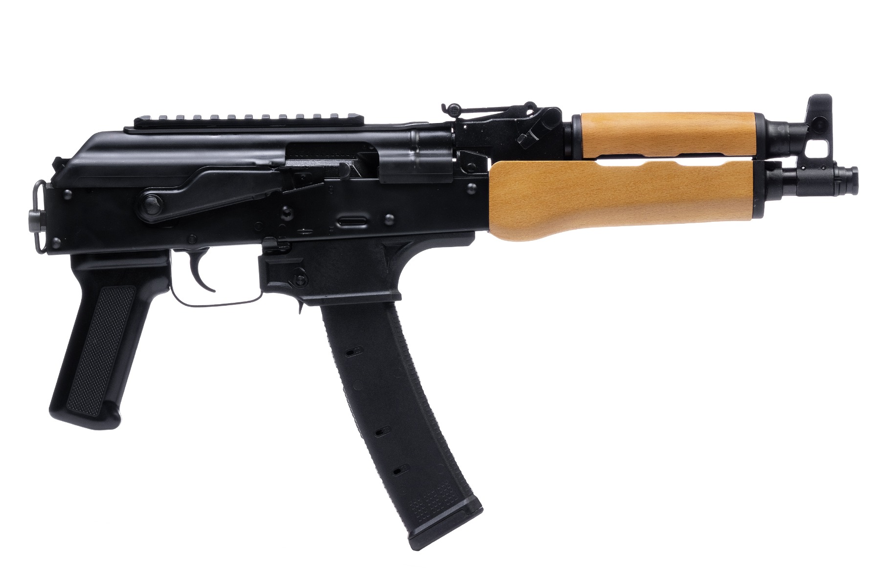 Century Romanian Draco 9S AK-47 Pistol - Black 9mm 11.14